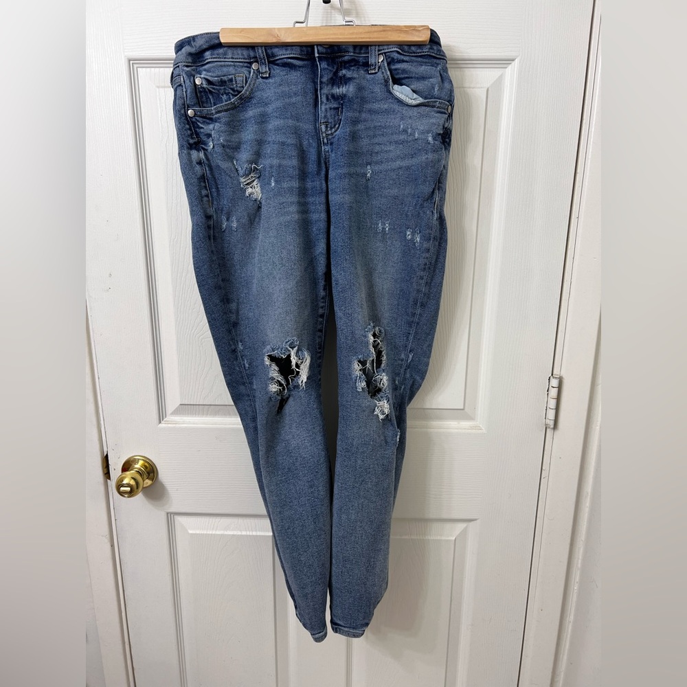 Torrid First at Fit distressed Blue Jeans